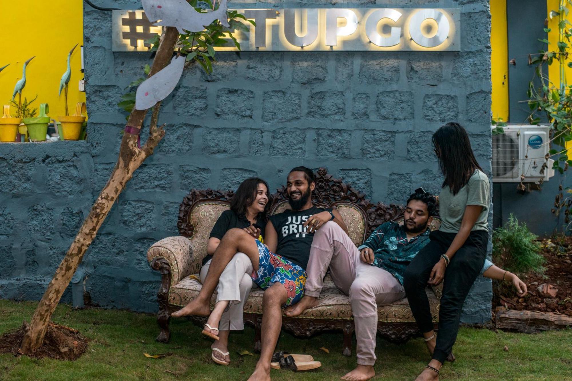 The Hosteller Goa, Анжуна Экстерьер фото